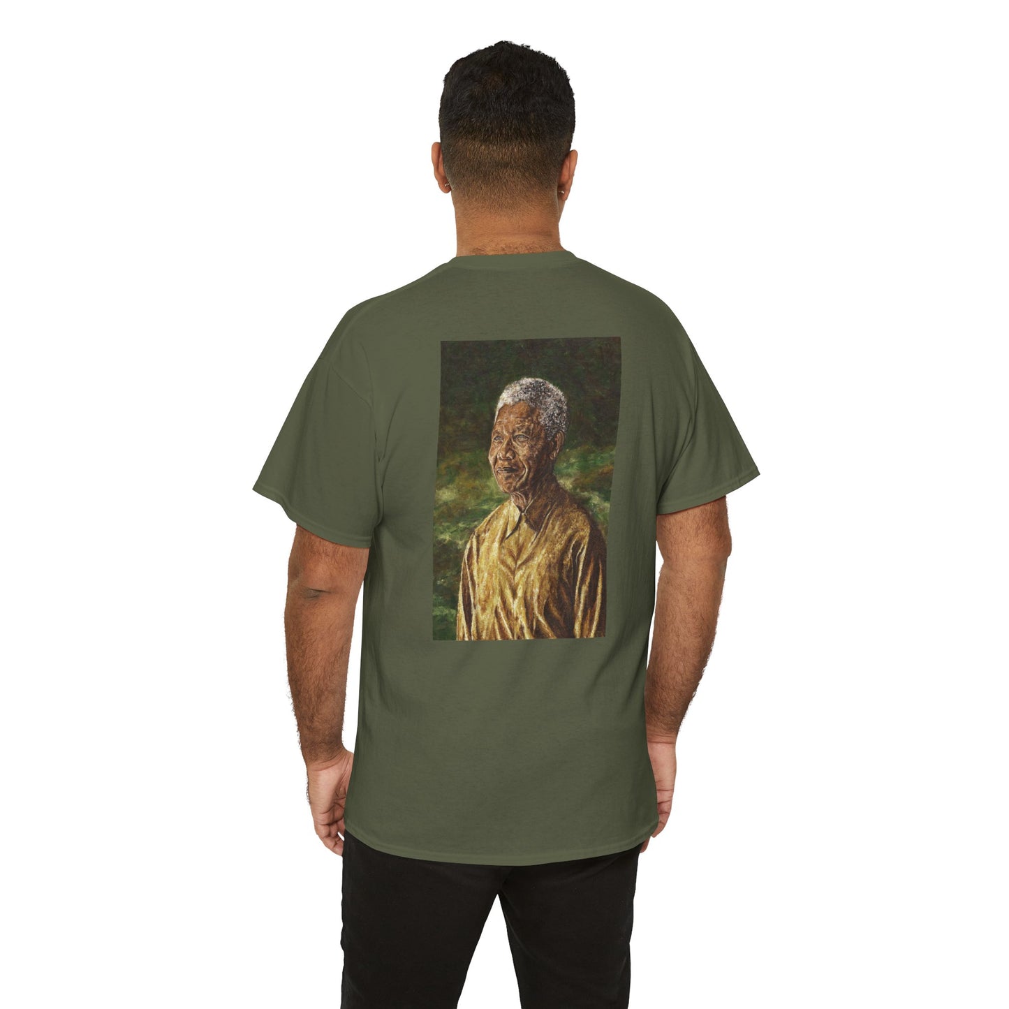 Nelson Mandela T-shirt, Impossible Back Print