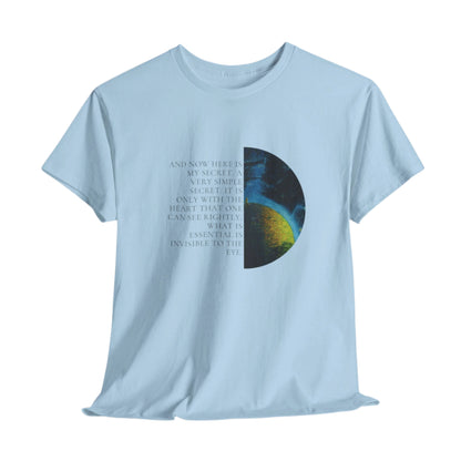The Little Prince T-shirt, Heart Quote