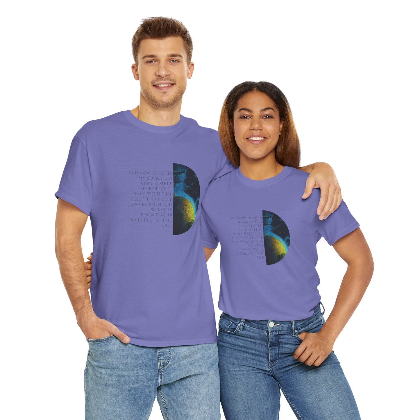 The Little Prince T-shirt, Heart Quote