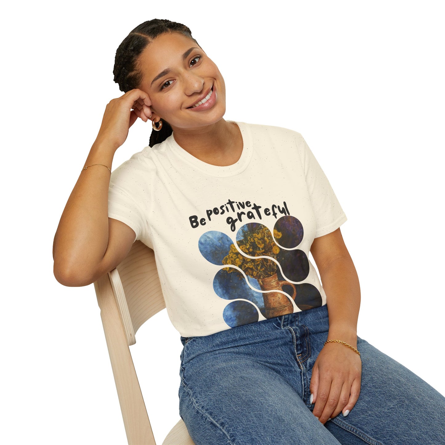 Positive Grateful Mindful Vibes Women T-Shirt