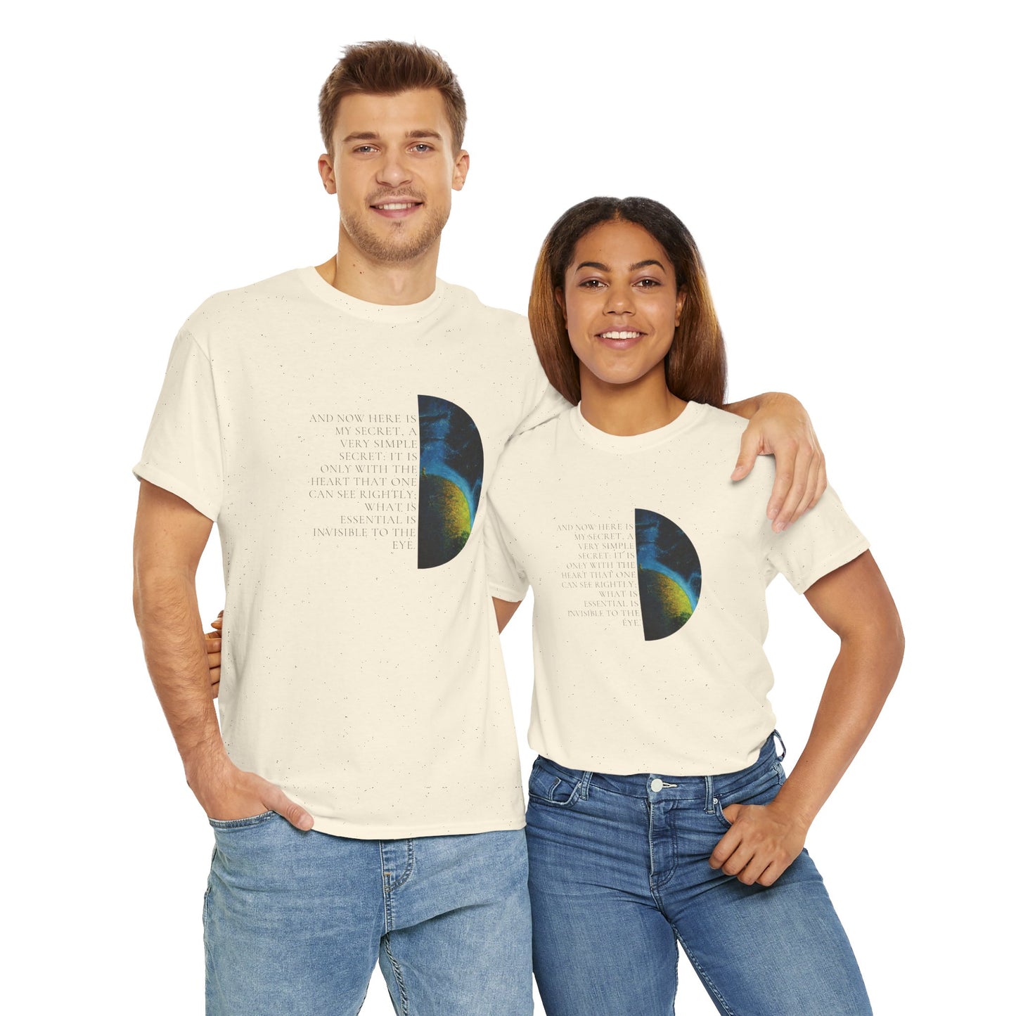 The Little Prince T-shirt, Heart Quote