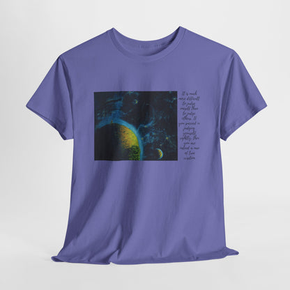 The Little Prince T-shirt, Introspection Quote