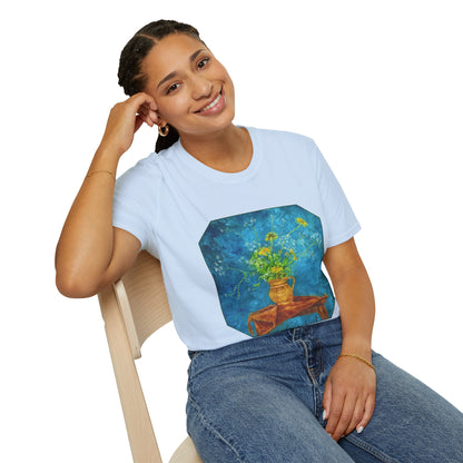 Women Art Wildflowers T-Shirt, Perfectly Imperfect