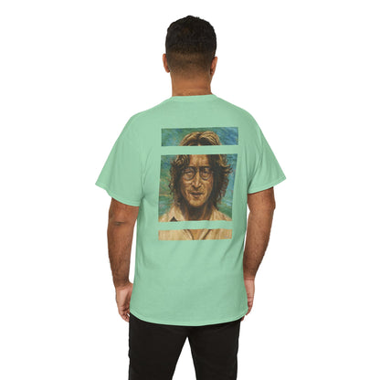 John Lennon T-shirt, Back Print Dreamer