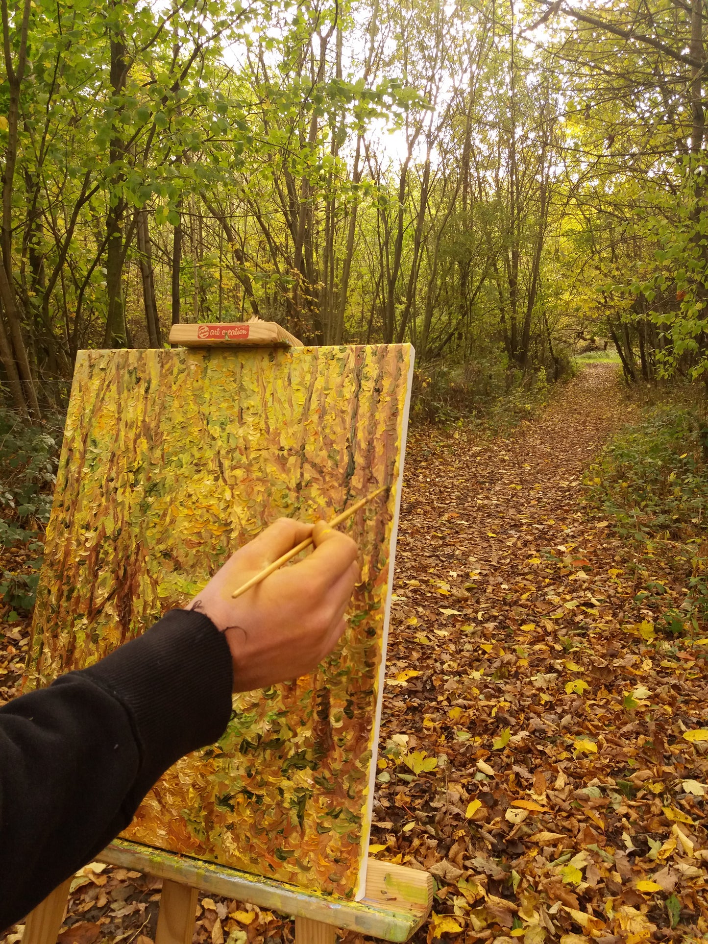 "October" Landscape, Giclée Print