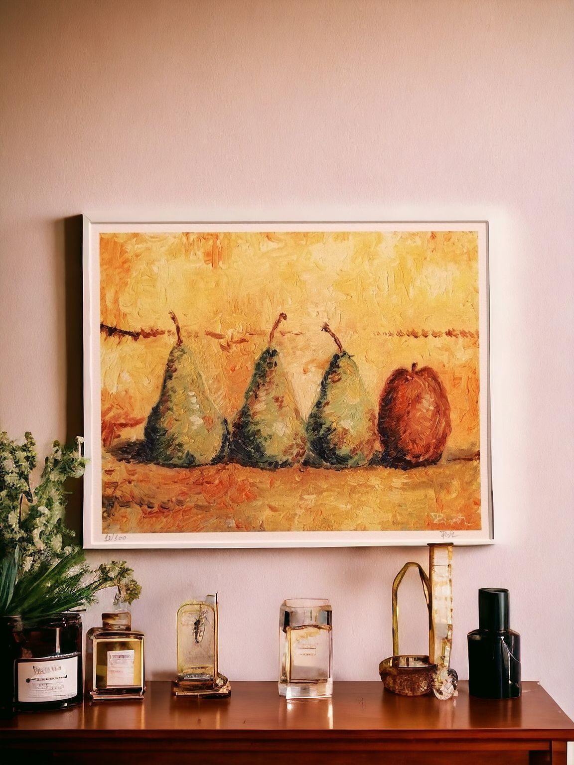 "Apple and pears" Giclée Print