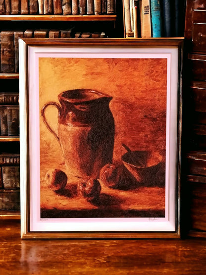 "December" Still Life, Giclée Print