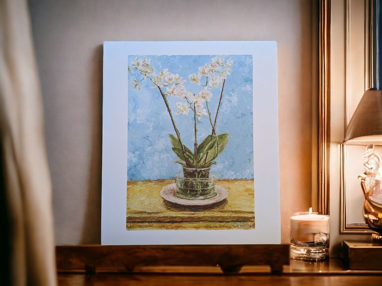 The Orchid, Still Life, Giclée Print