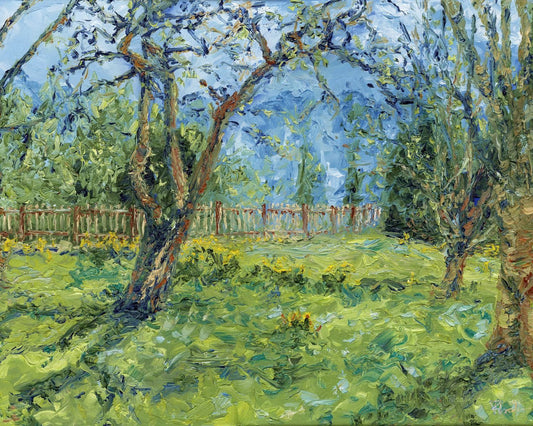 "April" Landscape, Giclée Print