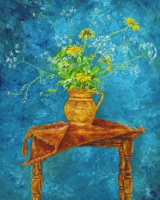 "April" Still Life, Giclée Print