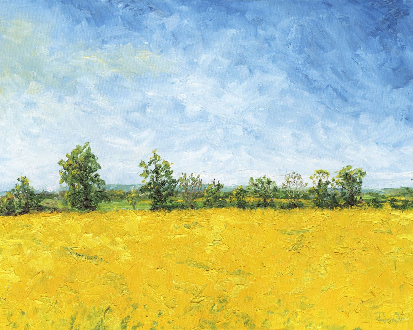 "May" Landscape, Giclée Print