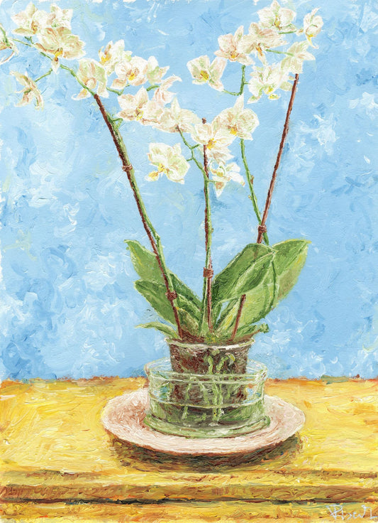 The Orchid, Still Life, Giclée Print